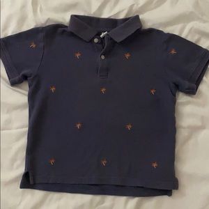 Janie and Jack used boys size 6 embroidered shirt